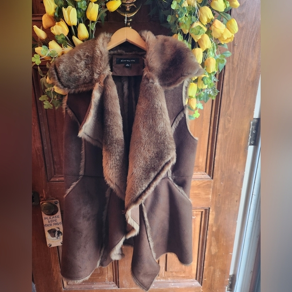 Nwt jones new york suede vest - Picture 10 of 12